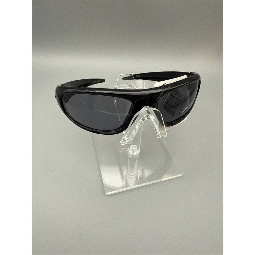 X-Loop Kid Authentic Black Sport Baseball Cycling Wrap Sunglasses UV400 Protect